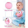 thumbnail image 4 of Juguetes para bebés de 6 a 12 meses de desarrollo, juguetes para el tiempo boca abajo, vaso oscilante de pingüino para regalos de niños y niñas Adepaton WMZL-323-2, 4 of 6