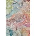 thumbnail image 2 of Addison Rugs Mayfield Washable Contemporary Watercolors Blue Rectangle Rug, 9' x 12', 2 of 6