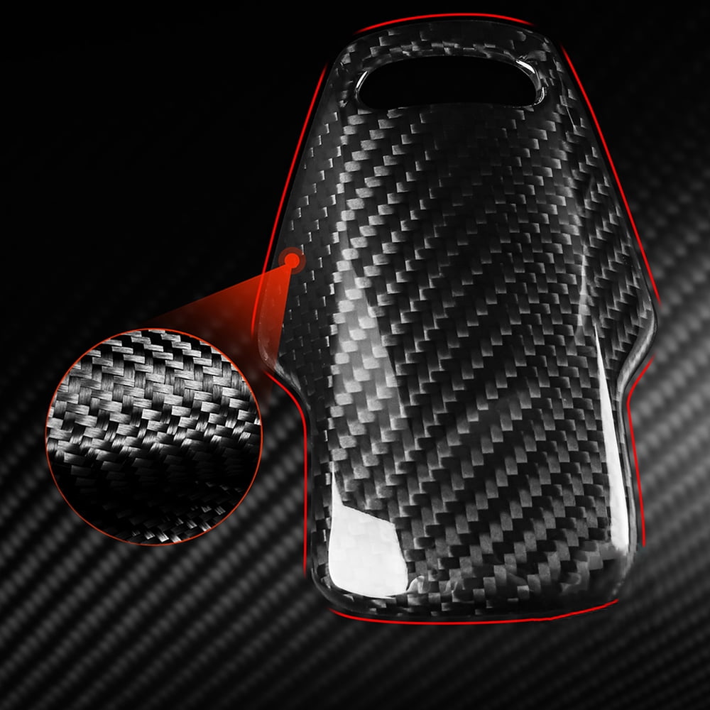 Carbon Fiber Gear Shift Knob Shifter Lever Decor Cover For Corvette C8 2020-2022