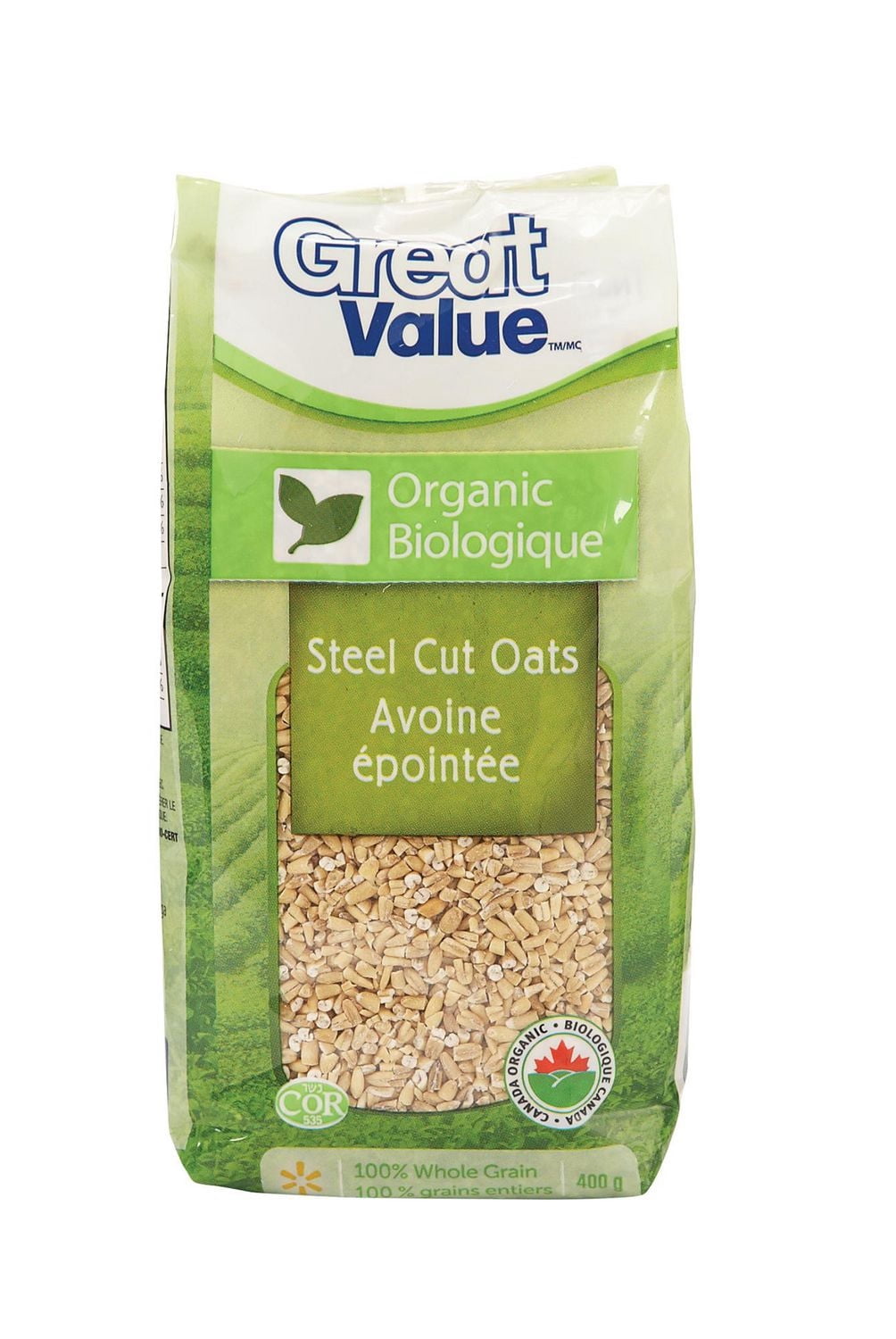 Avoine épointée biologique de Great Value