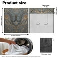 thumbnail image 7 of Xoenoiee Butterfly Sunflower Pattern Car Seat Cover for Back Seat, Waterproof Bench Seat Cover, Universal Rear Bench Towel Seat Covers Nonslip Pet Backseat Protector for Cars Trucks SUVs, 7 of 7