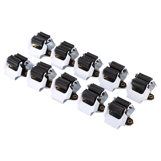 Oubit Portable Hanger,10PCS Kitchen Mop Broom Storage Hanger Tool Shelf High-Intensity Output