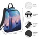 thumbnail image 2 of Disketp Night Sky Elk Mochila Ligera e Impermeable, Mochila de Día Resistente para Viajes, Senderismo y Uso Diario para Hombre y Mujer, 2 of 7