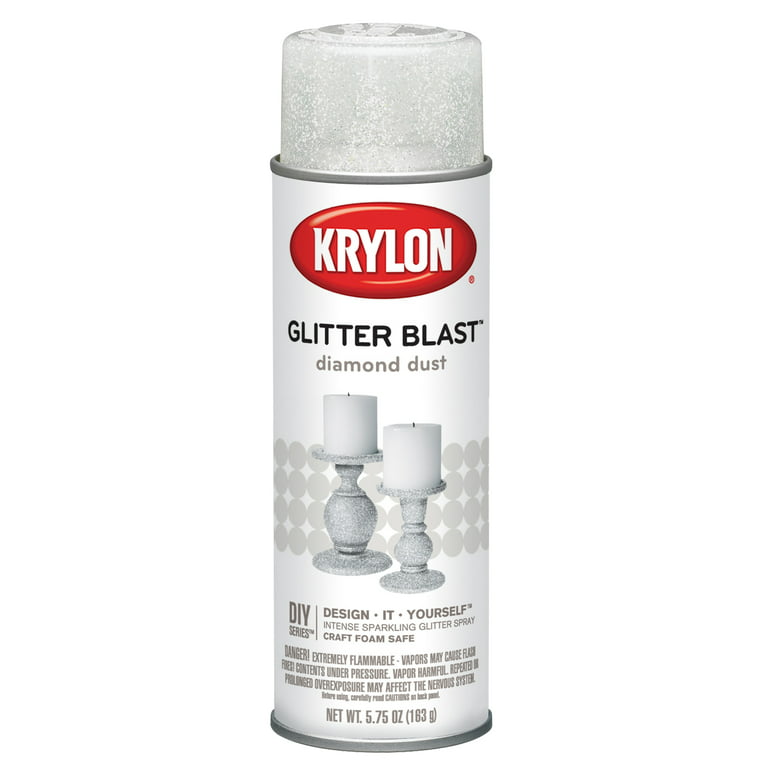 Krylon Glitter Blast Glitter Spray Paint, 5.7 oz., Sparkling Waters