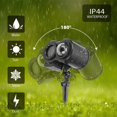 thumbnail image 3 of Snowflake Projector Lights - Outdoor Christmas Projector Lamp, IP44 Waterproof, 180° Rotation, 16 Different Projections for Holiday Decor, 3 of 5