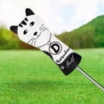 thumbnail image 4 of Golf Wood Headcovers Driver UT Fairway Wood Funda protectora de madera para equipos de golf Negro Zulema  Funda para palos de golf, 4 of 8