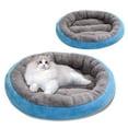 thumbnail image 7 of Qholemyo Pet Bed Round Thickened Suede Winter Warm Kennel Mat Comfortable Rest Pad For Small Dogs And Cats, 7 of 7
