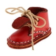 thumbnail image 2 of Botines de Moda perfecl con cordones Rojos para Muñeca 1/6, 2 of 7