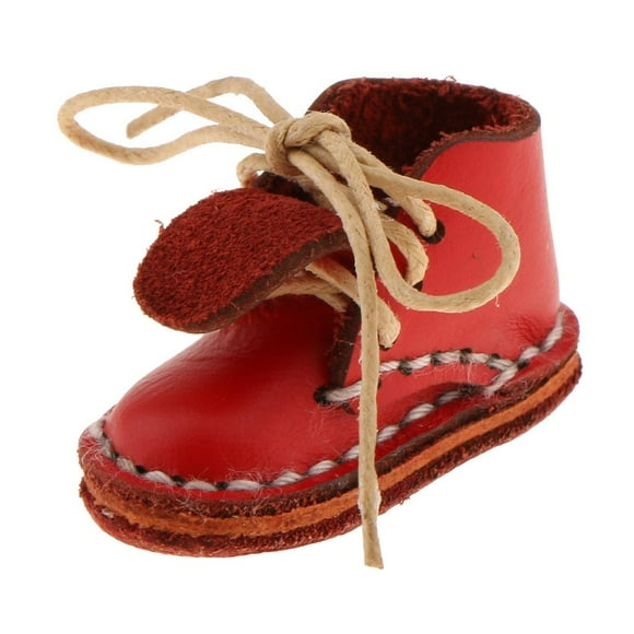 Zapatos de moda para muñeca de 30 cm - Rojo intenso