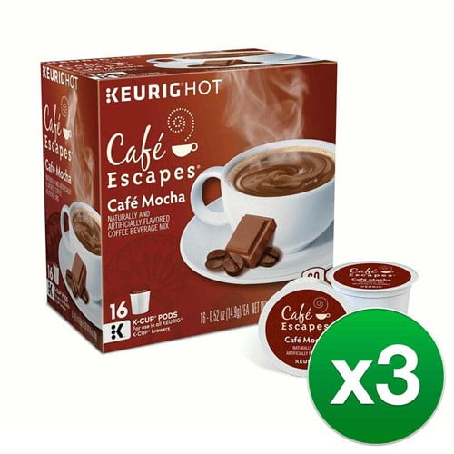 Cafe Escapes Cafe Mocha, Single Serve 