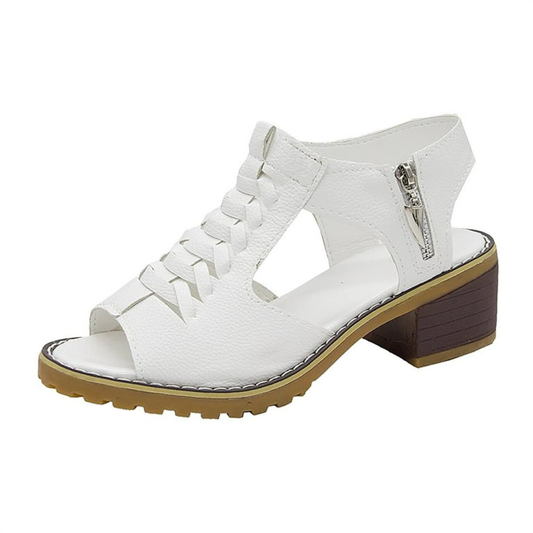 White bottom shop heels