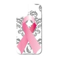 thumbnail image 3 of DistinctInk Custom SKIN / DECAL compatible with OtterBox Defender for iPhone 11 Pro (5.8" Screen) - Grey Damask Pink Ribbon - Breast Cancer Awareness, 3 of 5