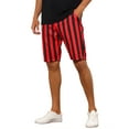 thumbnail image 4 of NOMADIC NOOK Stripes Shorts for Men's Regular Fit Summer Chino Shorts 2 Pack, 4 of 5