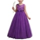thumbnail image 1 of Vestido de Encaje Blanco de Manga Larga Cuadrado Cuello Girado Abajo Arco Falso Dos Piezas Vestido de Baile de Estudiantes Británicos para Niños Grandes 5-16 Años de Edad, 1 of 7