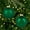 Green, variant on Northlight 2-Finish Glass Ball Christmas Ornaments - 2.5" (60mm) - Pink - 9ct