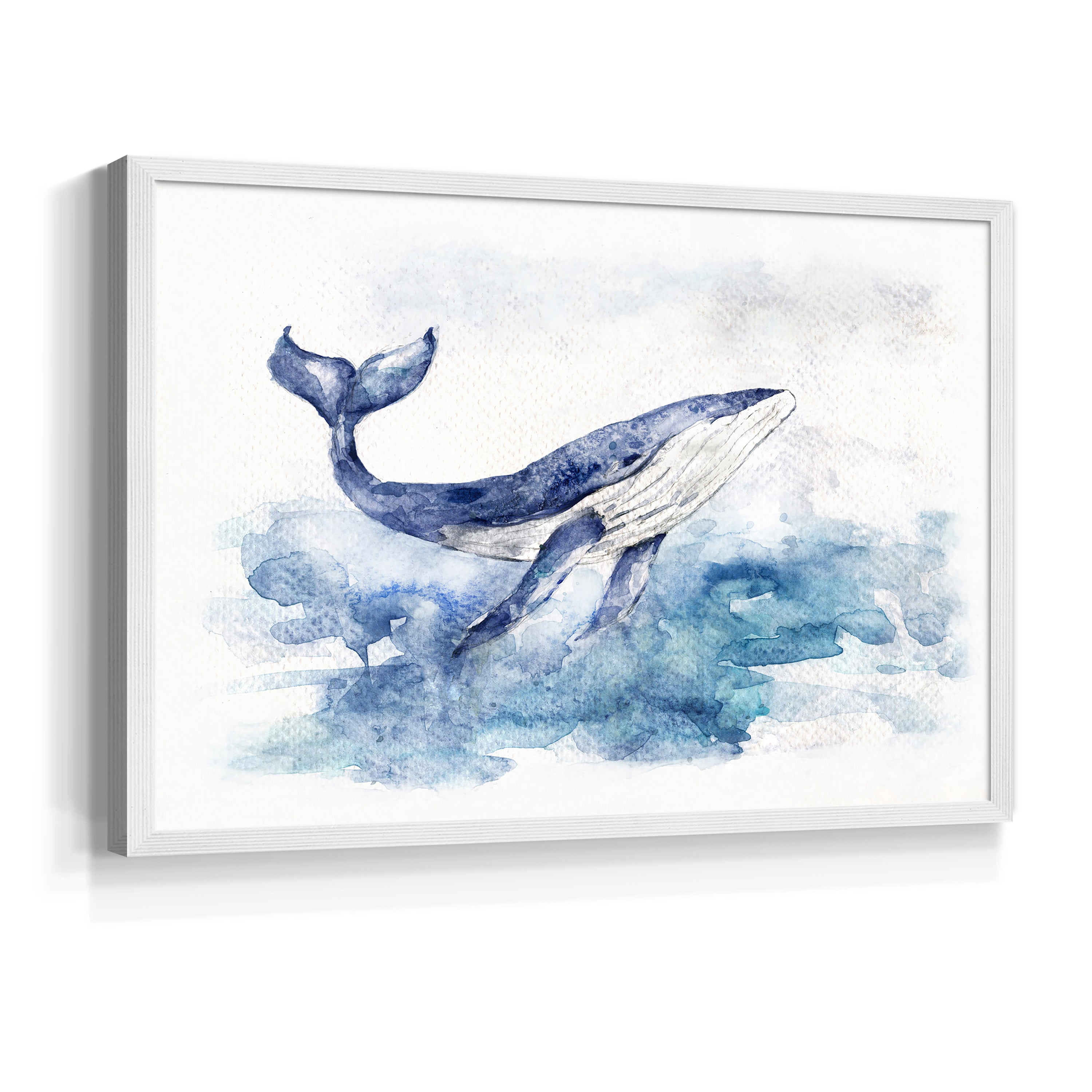 Beautiful Breach by Sally Swatland - Restickable Framed Giclée Print