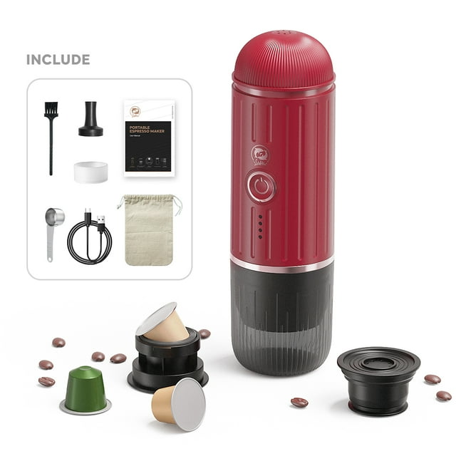 Portable Espresso Coffee Maker Camping Coffee Maker Travel Espresso Coffee