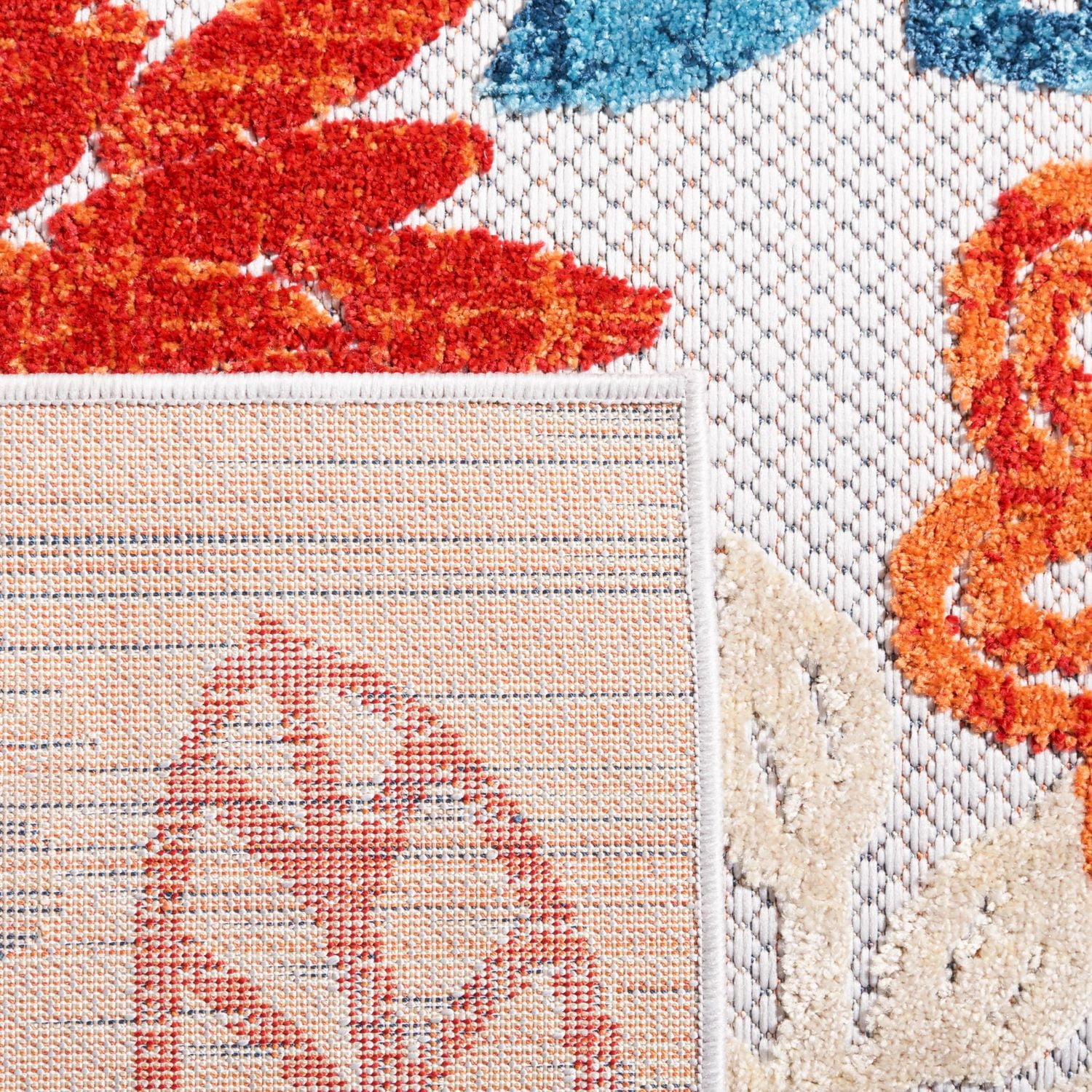 SAFAVIEH Cabana Siomha Tapis Intérieur/Extérieur Floral