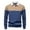 Beige, variant on Men's Clothing Mens Preppy Sweatshirt Color Block Casual Long Sleeve Slim Fit Pullover Autumn Sweatshirts For Men With Collar