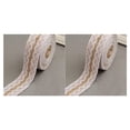 thumbnail image 4 of Toystoory 1 rollo de cinta de arpillera de yute Natural para manualidades, cinta de cáñamo DIY, Material de encaje, envoltorio de regalo de Navidad Type1 NO1 Toystoory CBP008349, 4 of 5