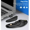 thumbnail image 4 of Wireless Presenter Presentation Clicker with Red Laser Pointer, 2.4GHz RF Wireless Presentation Remote PPT Clicker for Powerpointer Works for Windows/MAC/Linux, 4 of 7
