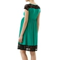 thumbnail image 2 of Glow & Grow Maternity Lace Insert Skater Dress, 2 of 2