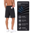 thumbnail image 3 of YeneSen Men's Quick Dry Sports Shorts, Performance Athletic Fitness Shorts for Gym, Basketball, Jogging, 3 of 7