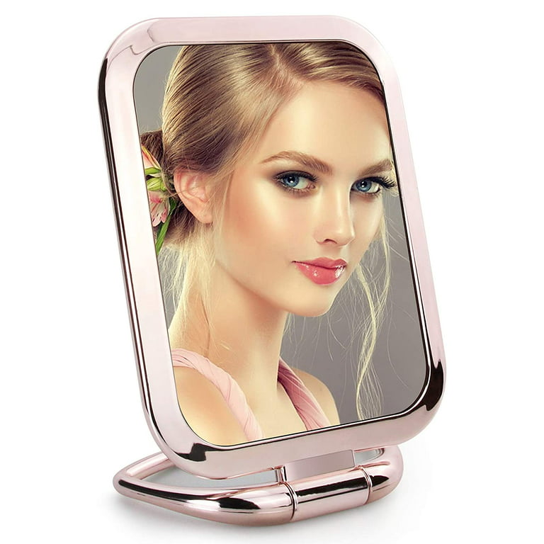 1pc Handheld Makeup Mirror Doppelseitiger Mini spiegel - Temu Germany