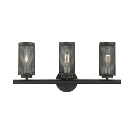 

Livex Lighting 14123 Industro 3 Light 24 Wide Vanity Light - Black