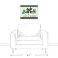 thumbnail image 3 of Creative Products Clover Pattern 20 x 16 Canvas Wall Art, 3 of 4