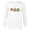 White, variant on Disney Moana Letters Maui Father’s Day Birthday Best Dad - Long Sleeve T-Shirt for Men - Customized-White