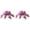 D1_2pc 15.7x25.5in Pink, variant on SMKE Faux Petunia Morning Glory Spray,Lifelike Flower For Outdoor Porch,Front Door Decoration,Artificial Morning Glory Plant,Purple 15.7x25.5-Inch Realistic Flower for Home Garden,Balcony Yard Decor
