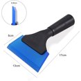 thumbnail image 4 of Small Squeegee with 5 Inch Dark Blue Rubber Blade Mini Wiper Window Tinting Tools for Mirror Glass Window Cleaner with Non-Slip Handle, 2 Pack, 4 of 14