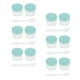 thumbnail image 1 of 12 recipientes vacíos para muestras cosmética tapa redonda de plástico con tapón de rosca, y Azul Zulema Envases de rosca, 1 of 8