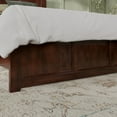 thumbnail image 6 of AFI Madison Queen Wood Platform Bed and Footboard, Walnut, 6 of 9