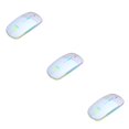 thumbnail image 4 of sweethay Ratón inalámbrico RGB compatible con Bluetooth, ratón de ordenador para juegos, ratón silencioso recargable, ratón ergonómico con Type1 NO1, 4 of 6