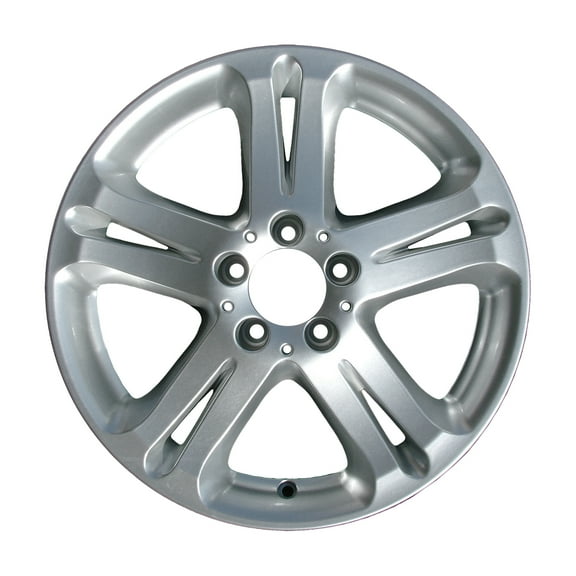 Remanufactured Painted Silver Aluminum Wheel 17 x 8 fits 2006-2007 Mercedes-Benz E350