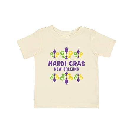 

Inktastic Mardi Gras New Orleans with Fleur De Lis Trio Gift Baby Boy or Baby Girl T-Shirt