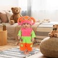 thumbnail image 6 of Gqtwoy 18-Inch Doll Clothes Set - Cute Cartoon Beetles Jumpsuit, Universal Fit for Reincarnation Dolls, Holiday Dress-Up & Gift Accessories, 6 of 6