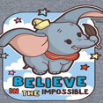 thumbnail image 3 of Disney - Dumbo - Believe In The Impossible - Women's Racerback Tank Top, 3 of 5