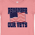 thumbnail image 4 of Inktastic Veteran Remember our Vets Boys or Girls Baby T-Shirt, 4 of 5