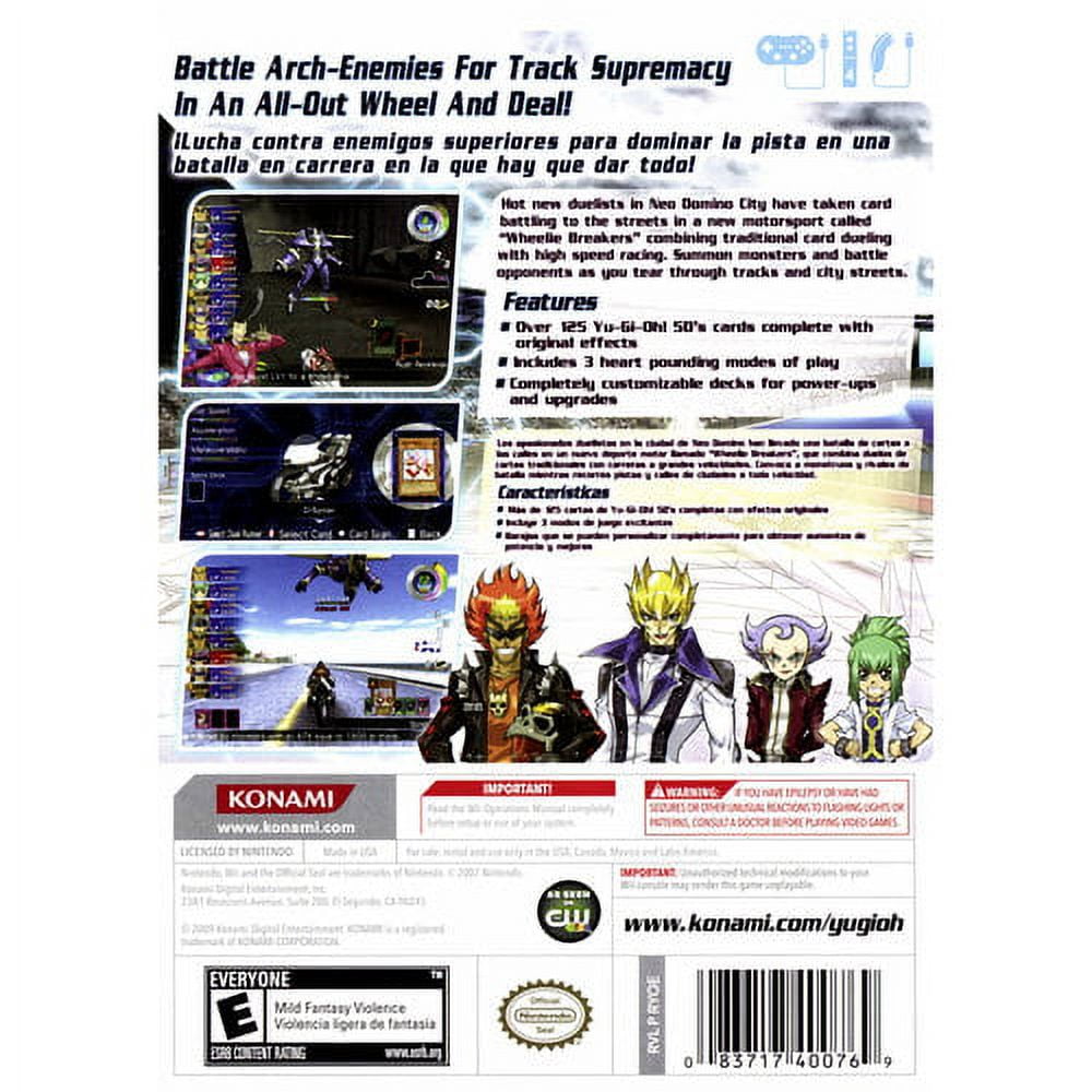 Yu-Gi-Oh 5D's Wheelie Breakers - Nintendo Wii: Buy Online at Best