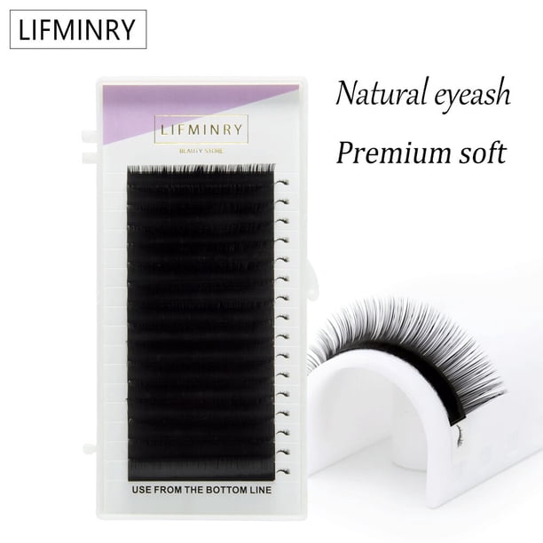 16 líneas de pestañas de imitación de armiño, pestañas profesionales, extensión de pestañas de armiño suave Tan Jianjun unisex