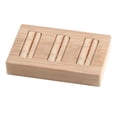 thumbnail image 3 of Bandeja organizadora de madera para exhibir joyas, anillos y pendientes K, 3 of 8