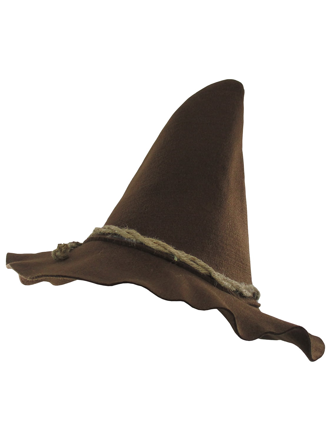 Adult Scarecrow Hat Deluxe Felt Oktoberfest Wizard Witch Hillbilly Hat Costume 