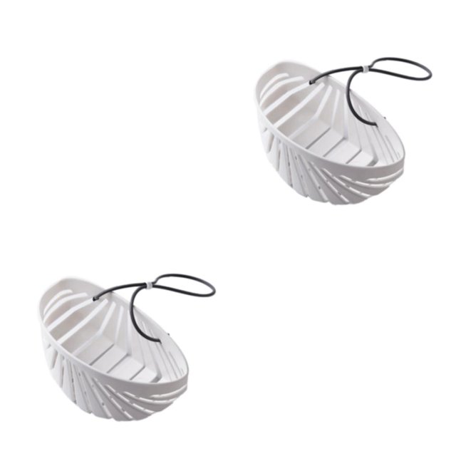 Yuarrent Escurridor de esponja para fregadero, cesta colgante de cocina, soporte de jabón para almacenamiento en el hogar, bandeja de ducha, Type1 NO1