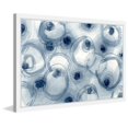 thumbnail image 2 of Marmont Hill "Indigo Ovals" by Nikki Galapon Framed Painting Print, 2 of 5