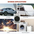 thumbnail image 7 of Hyper Tough Flush Mount Dryer Outlet 30A 125-250V 4-Wire NEMA 14-30R UL Listed, 7 of 7