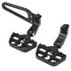 thumbnail image 2 of Reposapiés Trasero Para Pasajero De Motocicleta, Reposapiés De Pedales Antideslizantes De Aluminio CNC Para R18 2020-2022(negro), 2 of 5