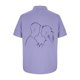 thumbnail image 5 of Mens Manga Corta Botón Abajo Camisas, Cuello de Vuelta Impresa Blusa, Top de Verano de la Moda Casual, 5 of 9